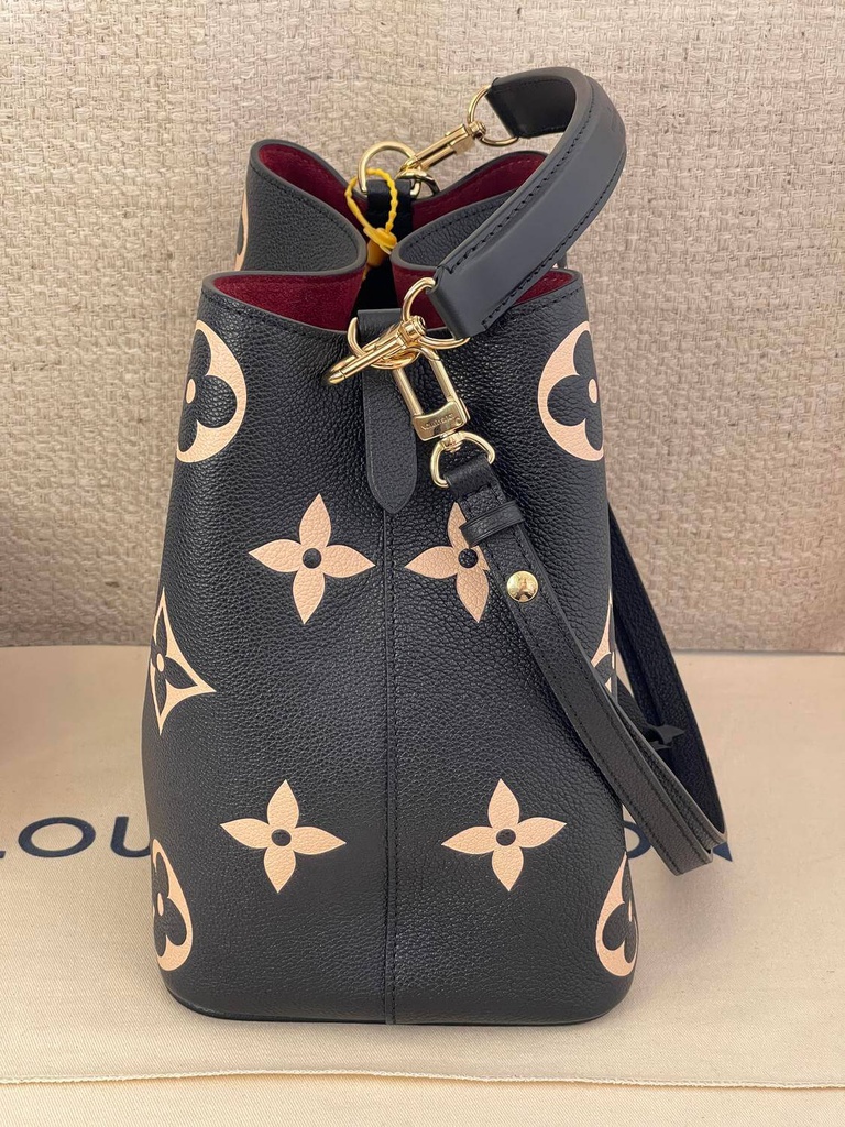 100 Original Louis Vuitton NeoNoe MM bicolor M45497